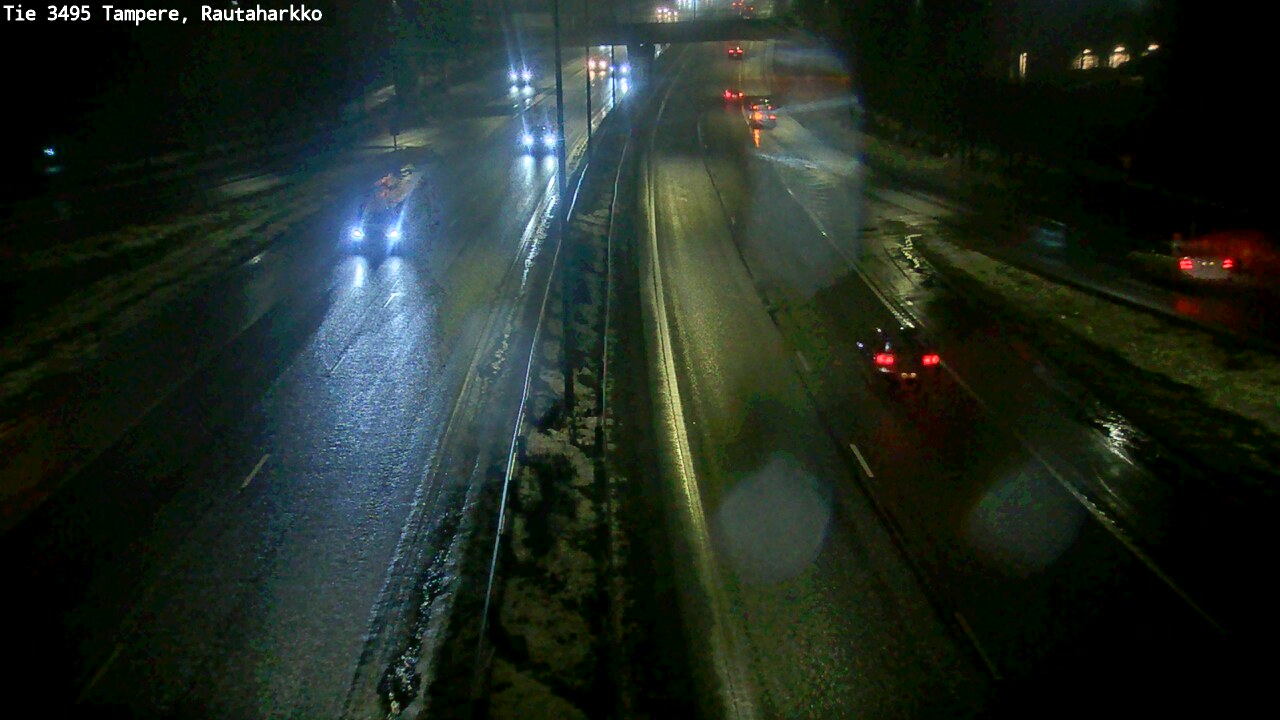 Weather Camera Image Väg 3495 Tammerfors, Rautaharkko, Tampere, Pirkanmaa