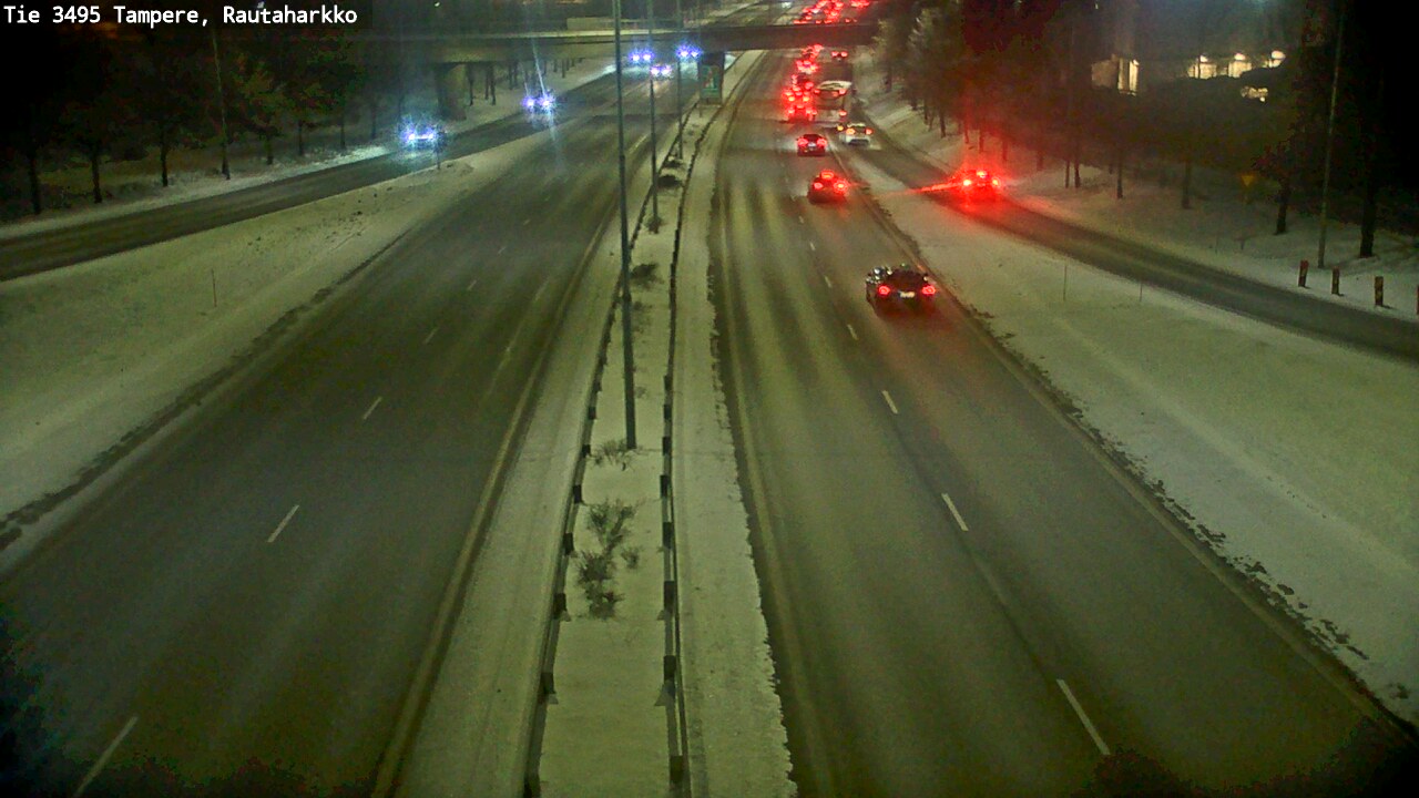 Weather Camera Image Väg 3495 Tammerfors, Rautaharkko, Tampere, Pirkanmaa