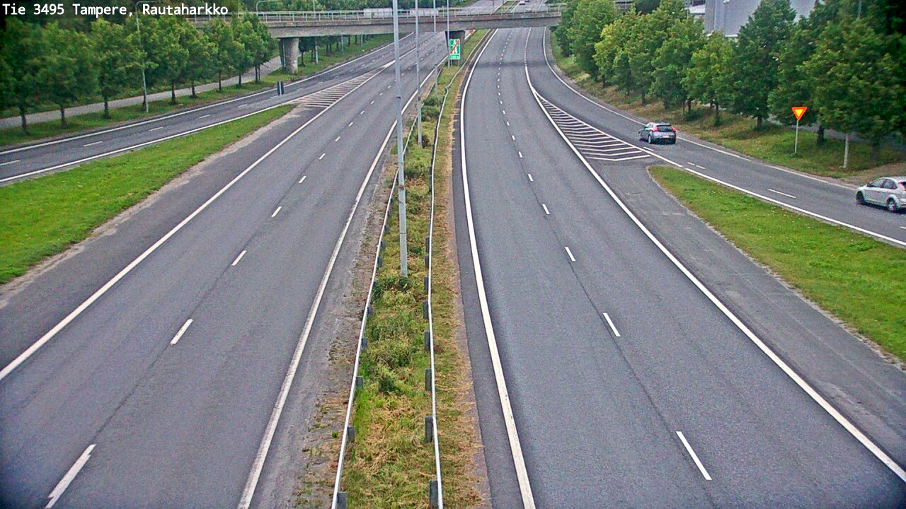 Weather Camera Image Road 3495 Tampere, Rautaharkko, Tampere, Pirkanmaa