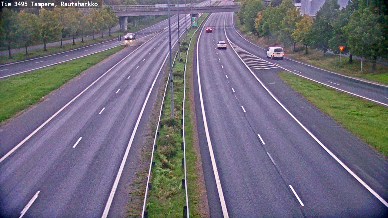 Weather Camera Image Väg 3495 Tammerfors, Rautaharkko, Tampere, Pirkanmaa