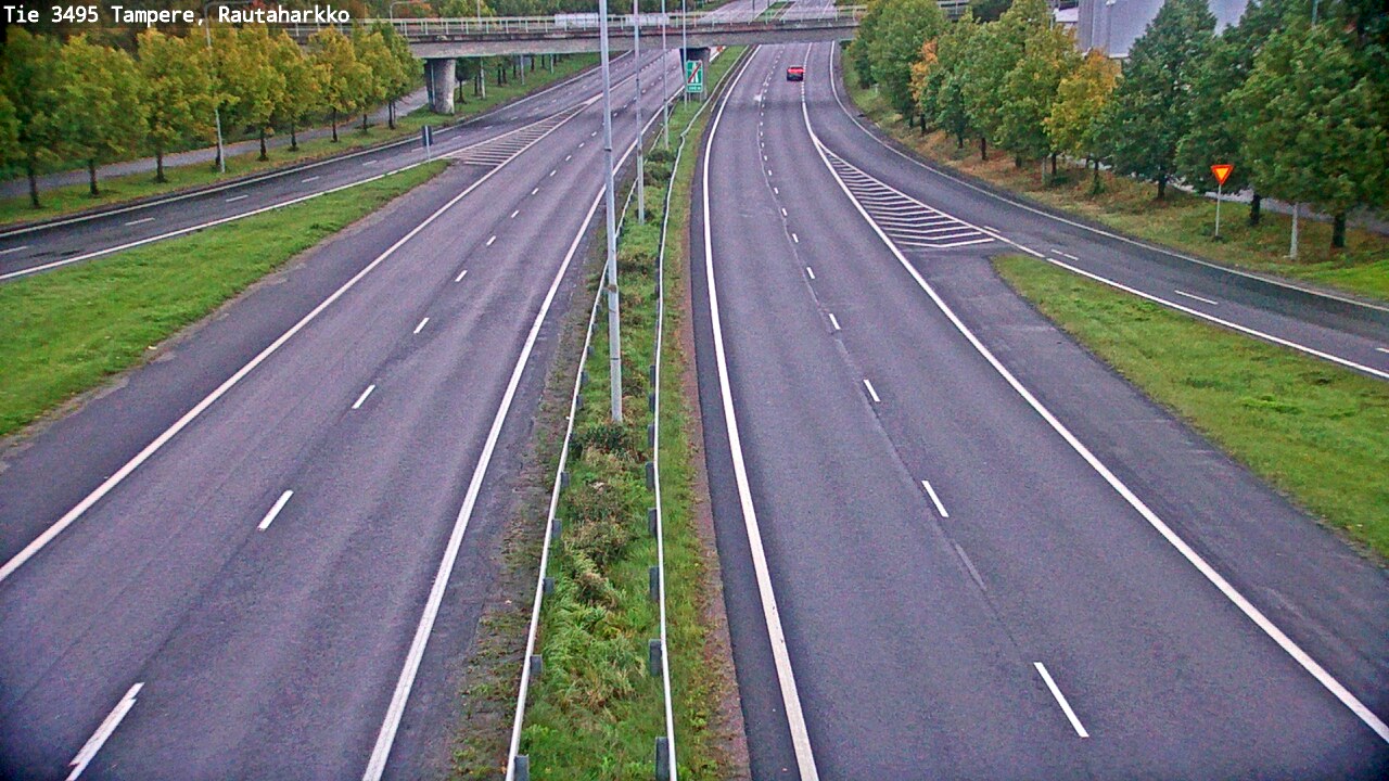 Weather Camera Image Väg 3495 Tammerfors, Rautaharkko, Tampere, Pirkanmaa