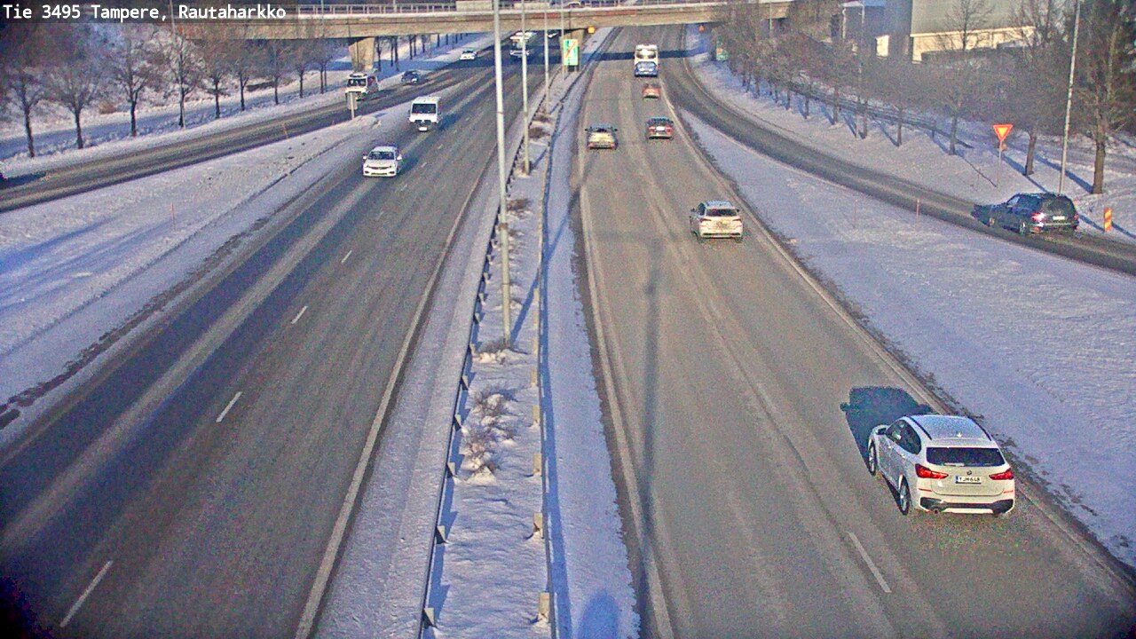 Weather Camera Image Road 3495 Tampere, Rautaharkko, Tampere, Pirkanmaa
