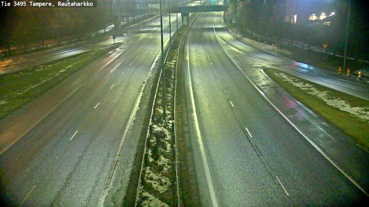 Weather Camera Image Väg 3495 Tammerfors, Rautaharkko, Tampere, Pirkanmaa