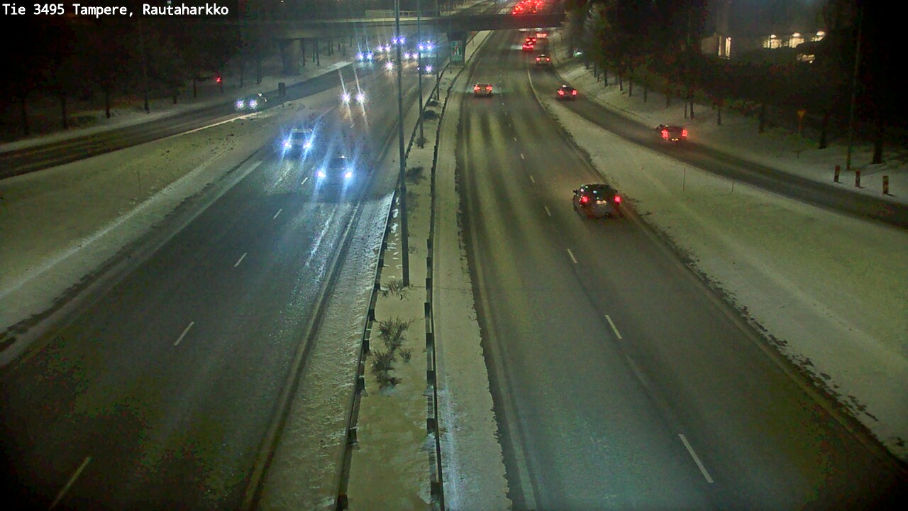 Weather Camera Image Väg 3495 Tammerfors, Rautaharkko, Tampere, Pirkanmaa