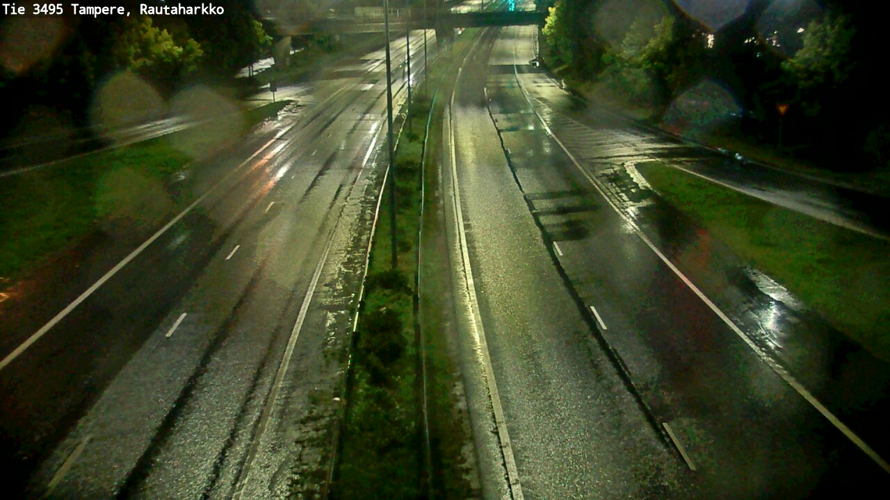 Weather Camera Image Väg 3495 Tammerfors, Rautaharkko, Tampere, Pirkanmaa