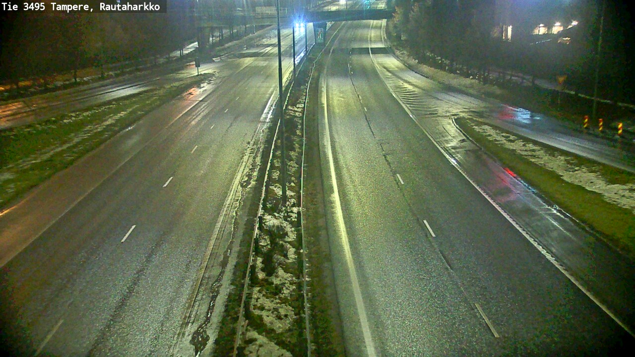 Weather Camera Image Väg 3495 Tammerfors, Rautaharkko, Tampere, Pirkanmaa