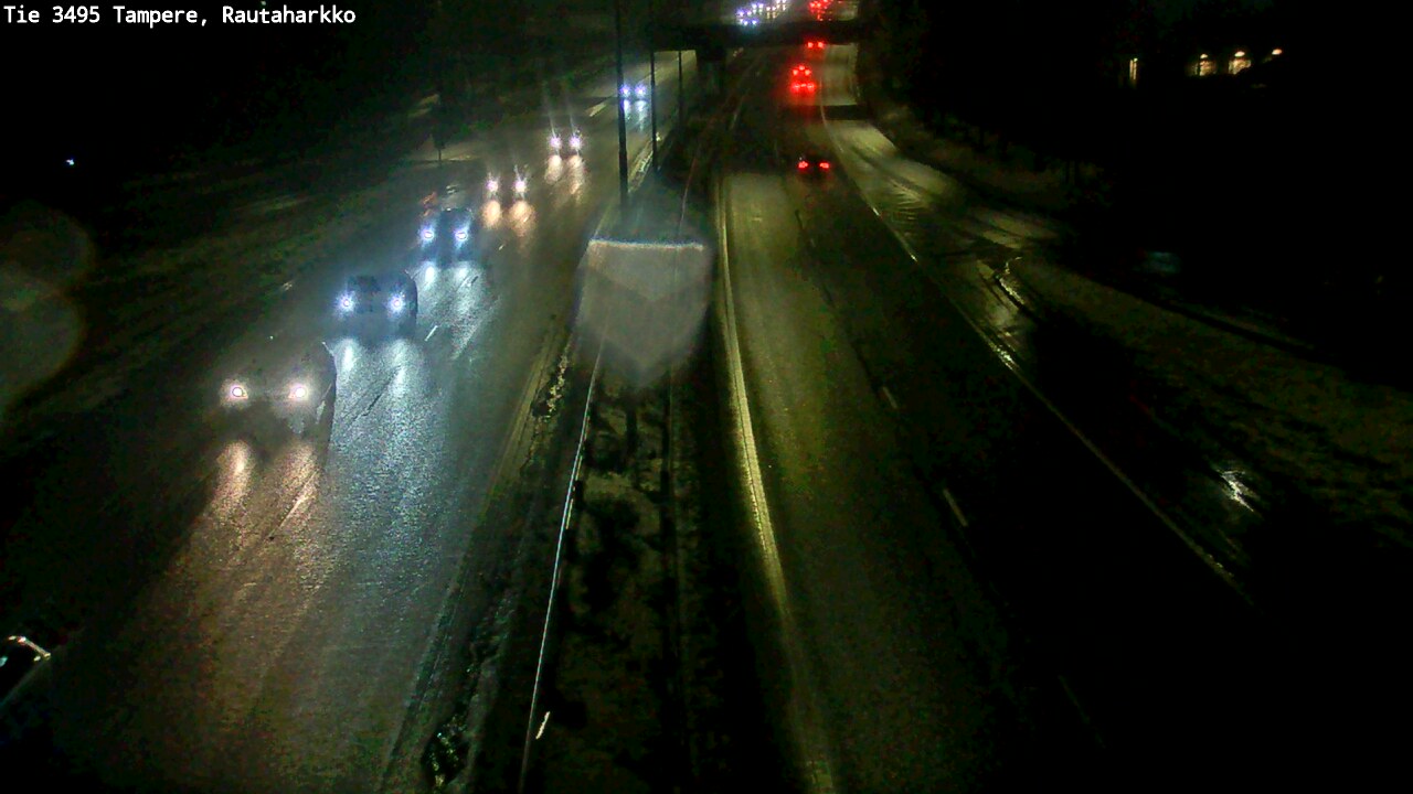 Weather Camera Image Väg 3495 Tammerfors, Rautaharkko, Tampere, Pirkanmaa
