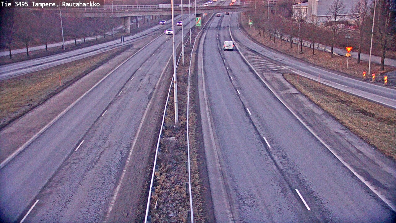 Weather Camera Image Road 3495 Tampere, Rautaharkko, Tampere, Pirkanmaa