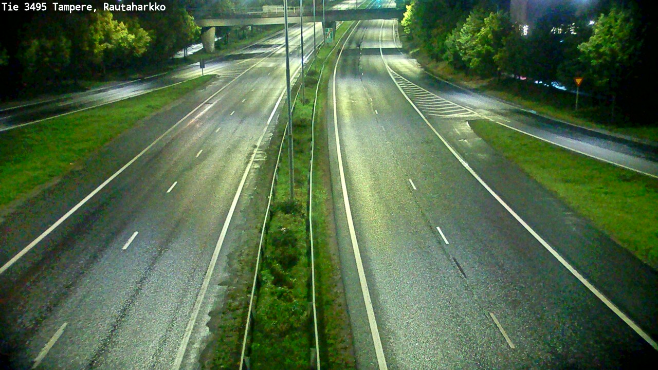 Weather Camera Image Väg 3495 Tammerfors, Rautaharkko, Tampere, Pirkanmaa