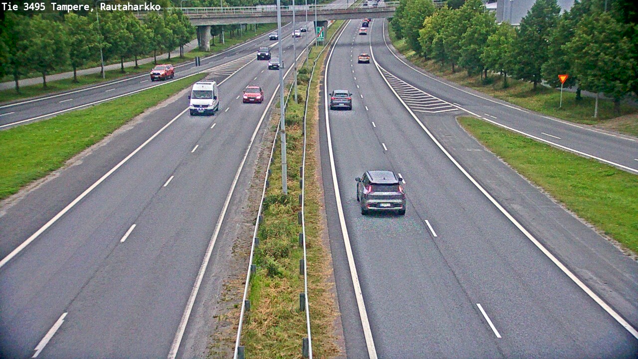 Weather Camera Image Road 3495 Tampere, Rautaharkko, Tampere, Pirkanmaa