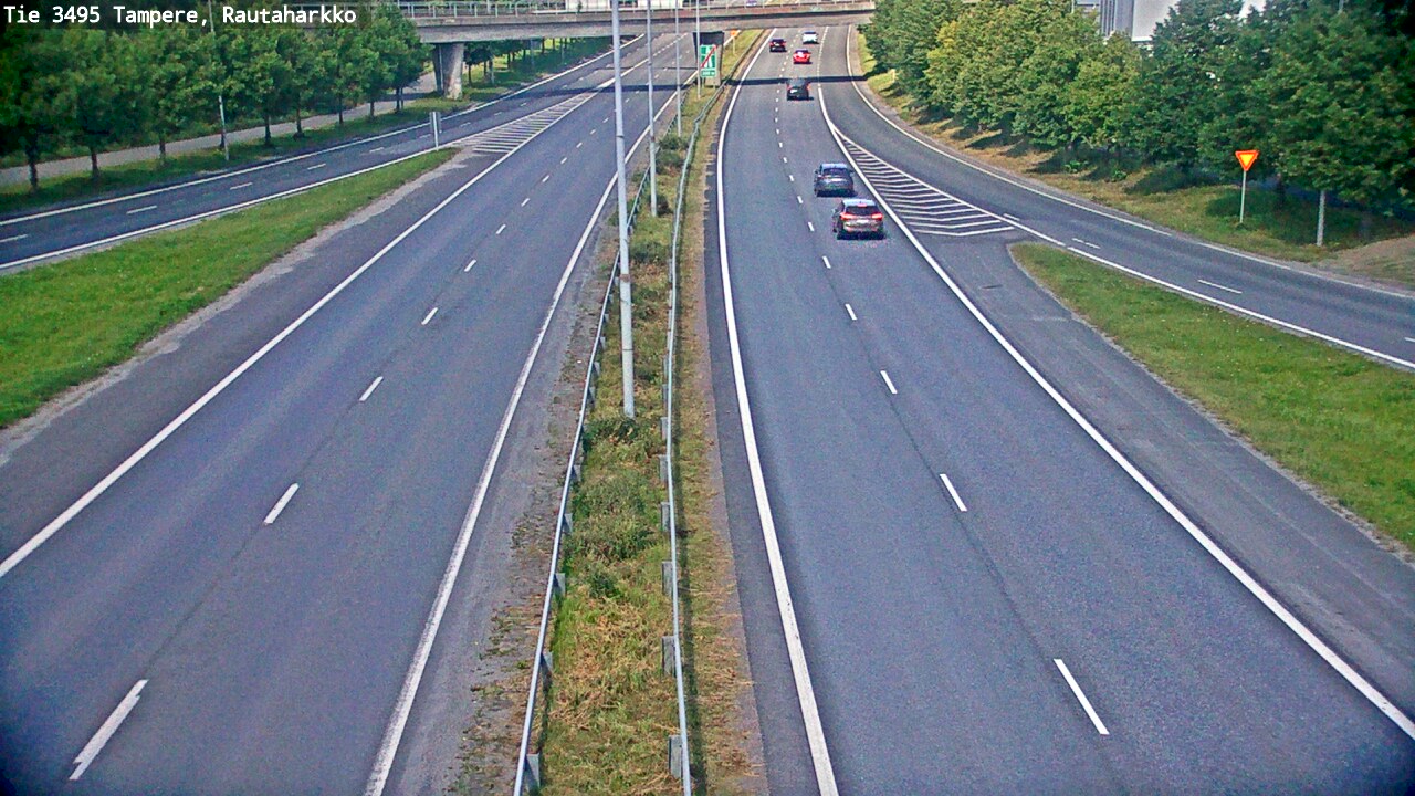Kelikamerat Kuva Tie 3495 Tampere, Rautaharkko, Tampere, Pirkanmaa