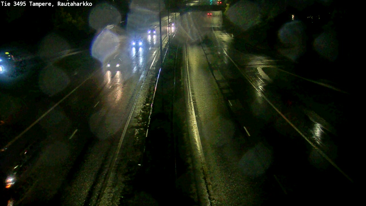 Weather Camera Image Väg 3495 Tammerfors, Rautaharkko, Tampere, Pirkanmaa