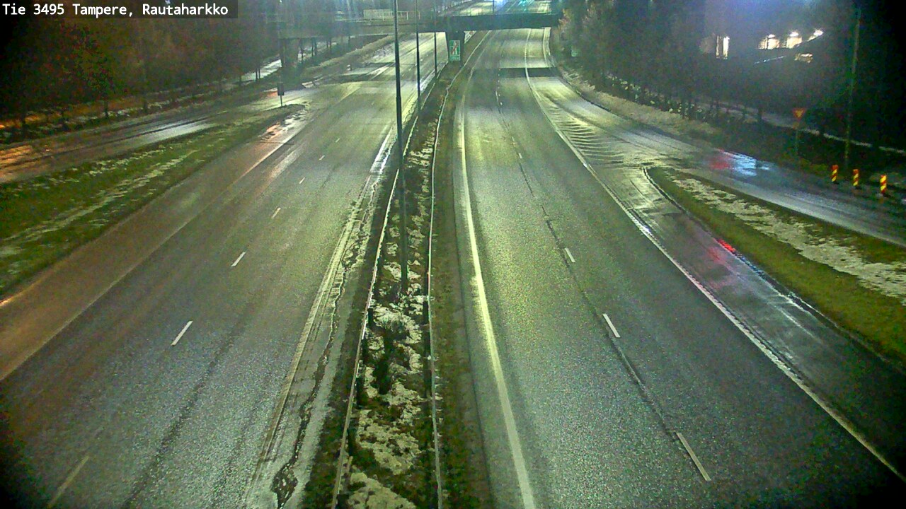 Weather Camera Image Väg 3495 Tammerfors, Rautaharkko, Tampere, Pirkanmaa