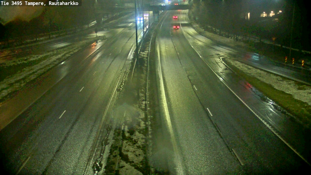 Weather Camera Image Väg 3495 Tammerfors, Rautaharkko, Tampere, Pirkanmaa
