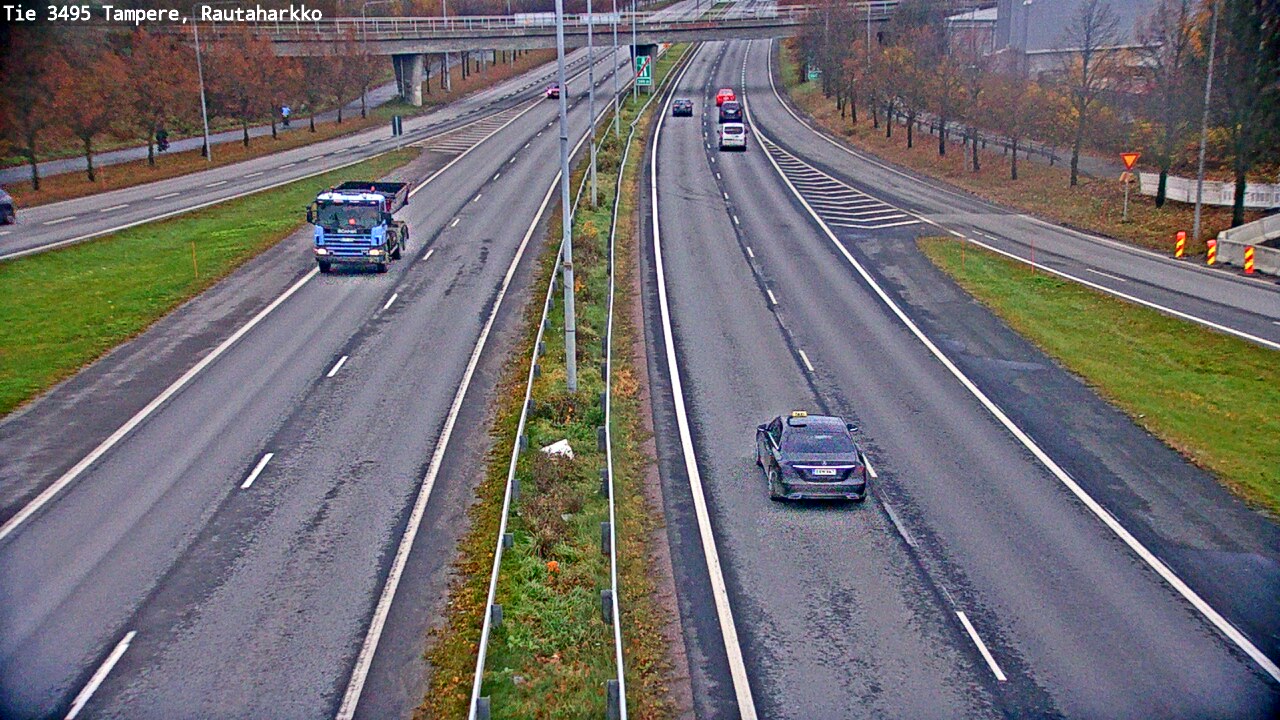 Kelikamerat Kuva Tie 3495 Tampere, Rautaharkko, Tampere, Pirkanmaa