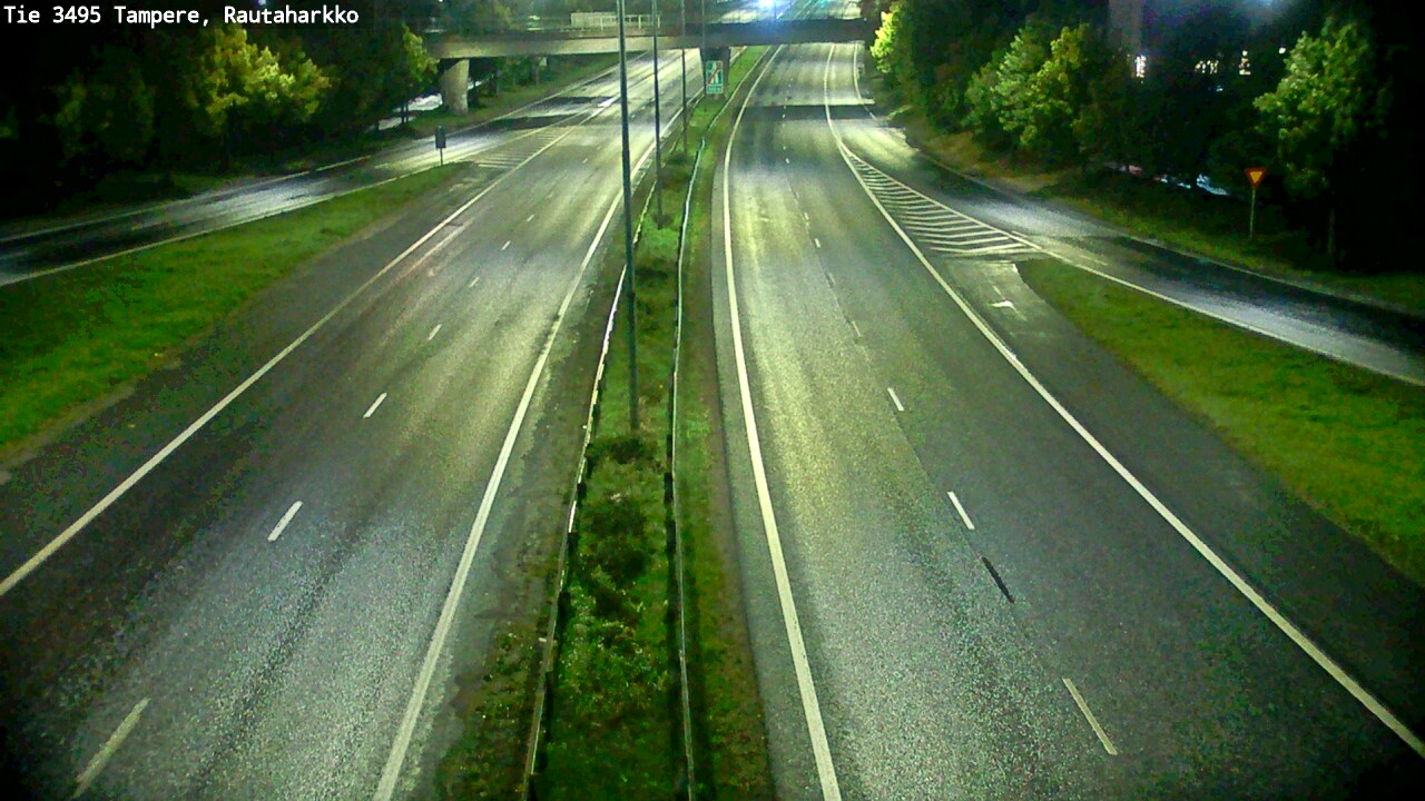 Weather Camera Image Väg 3495 Tammerfors, Rautaharkko, Tampere, Pirkanmaa