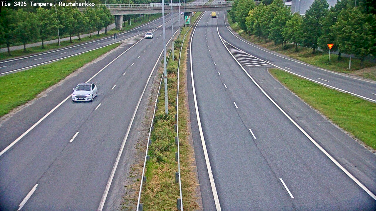 Weather Camera Image Road 3495 Tampere, Rautaharkko, Tampere, Pirkanmaa
