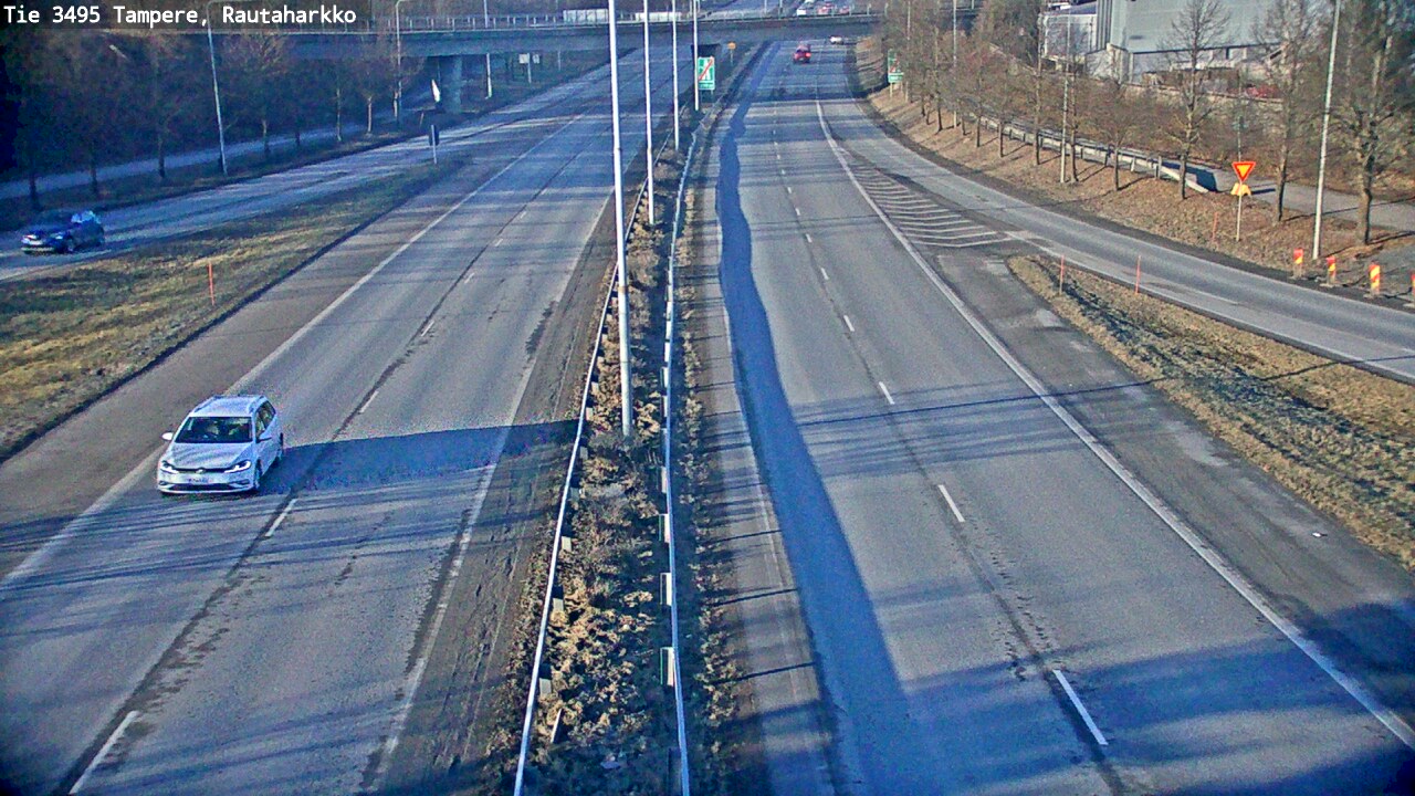 Weather Camera Image Road 3495 Tampere, Rautaharkko, Tampere, Pirkanmaa