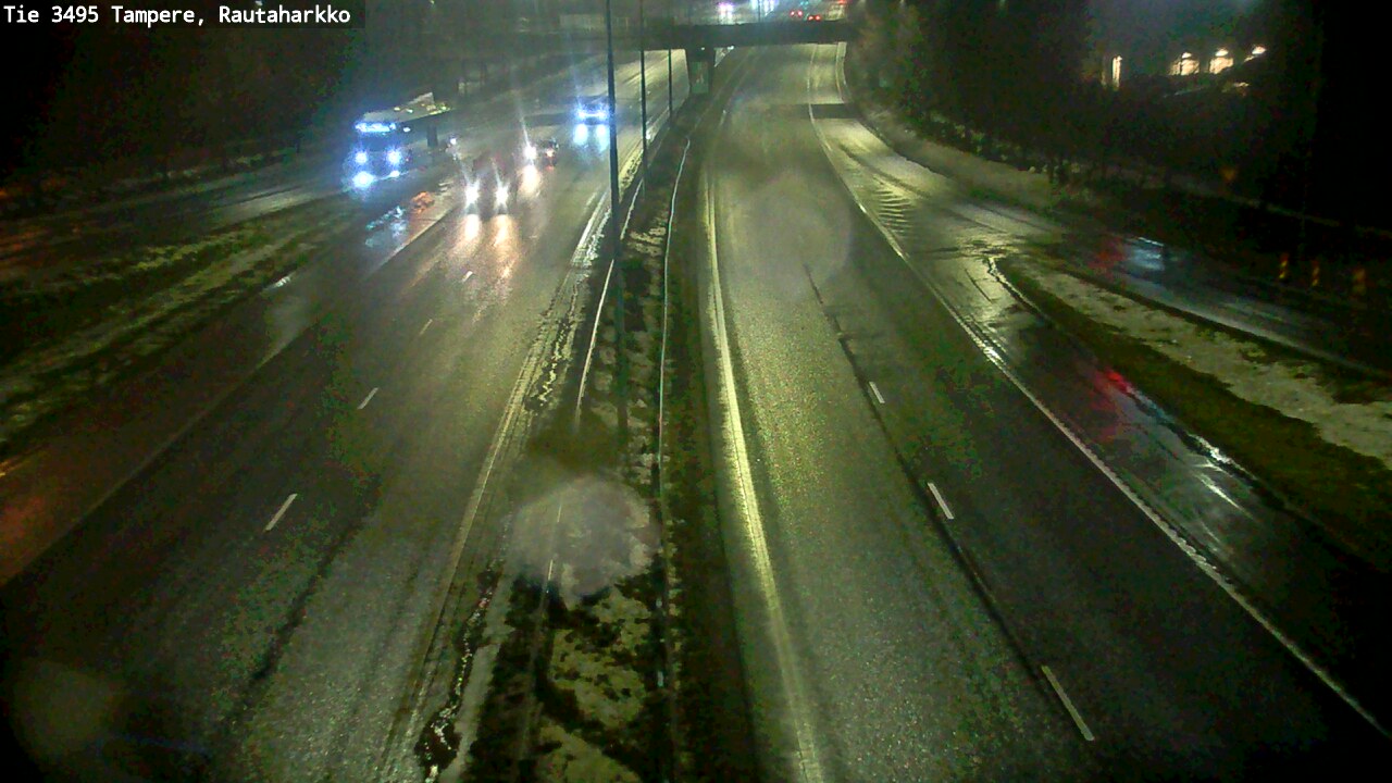 Weather Camera Image Väg 3495 Tammerfors, Rautaharkko, Tampere, Pirkanmaa
