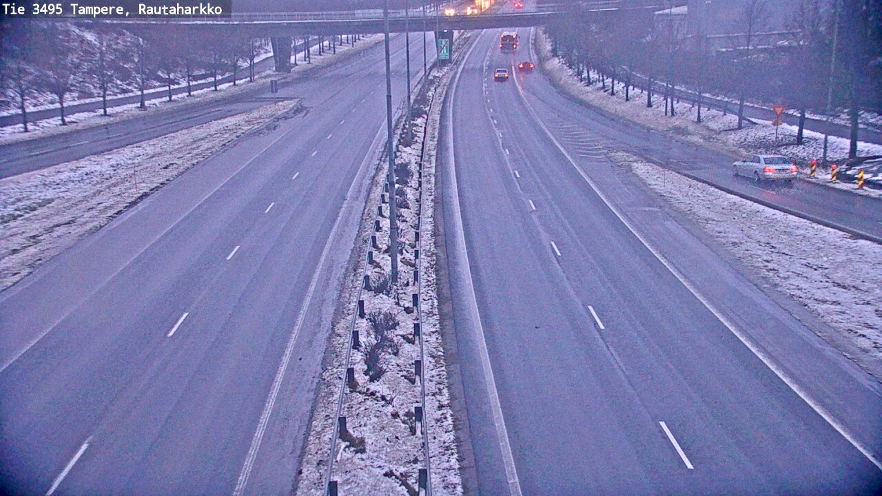 Weather Camera Image Väg 3495 Tammerfors, Rautaharkko, Tampere, Pirkanmaa
