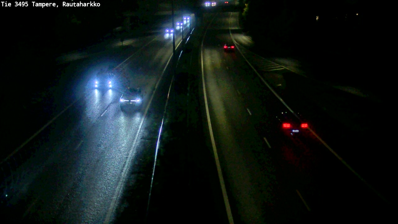 Weather Camera Image Väg 3495 Tammerfors, Rautaharkko, Tampere, Pirkanmaa