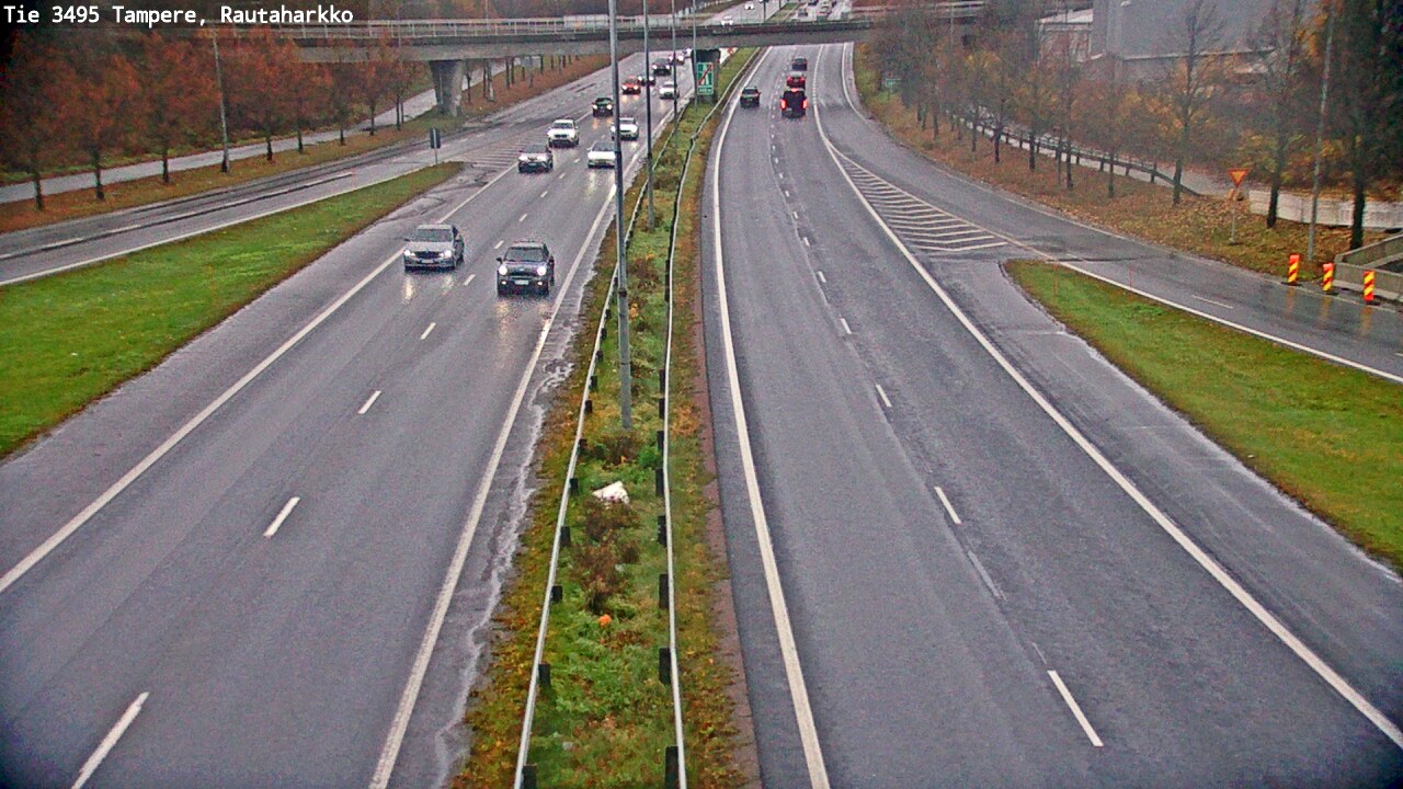 Weather Camera Image Road 3495 Tampere, Rautaharkko, Tampere, Pirkanmaa