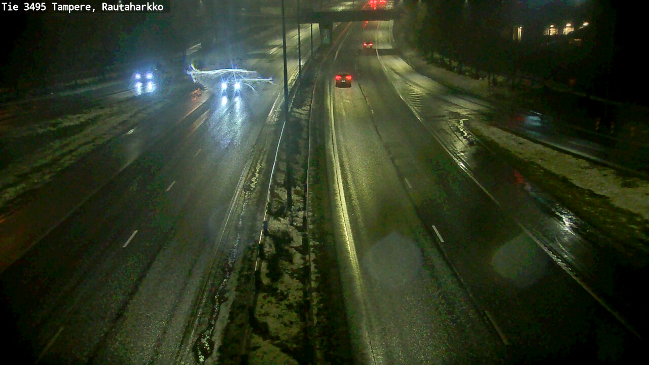 Weather Camera Image Väg 3495 Tammerfors, Rautaharkko, Tampere, Pirkanmaa