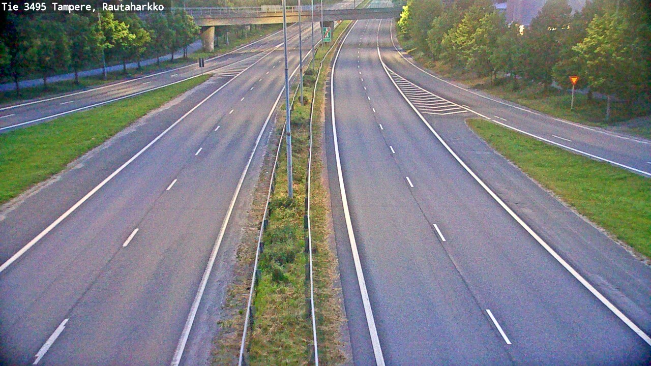 Kelikamerat Kuva Tie 3495 Tampere, Rautaharkko, Tampere, Pirkanmaa