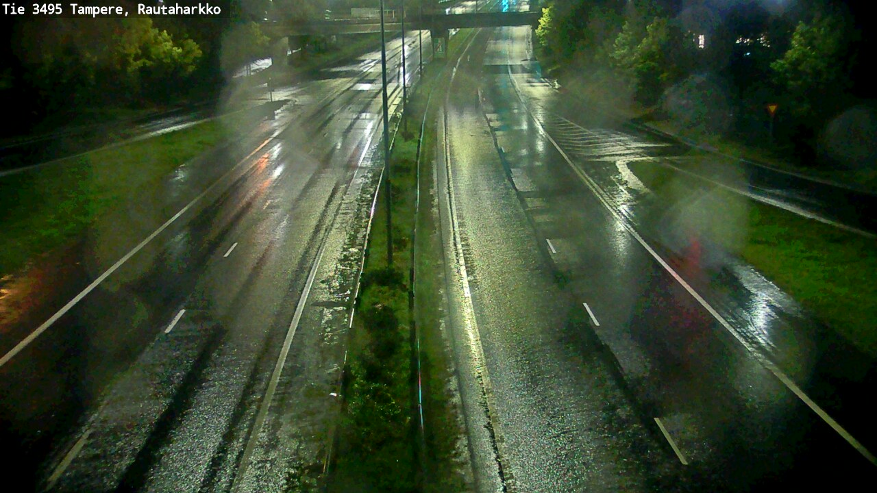 Weather Camera Image Väg 3495 Tammerfors, Rautaharkko, Tampere, Pirkanmaa