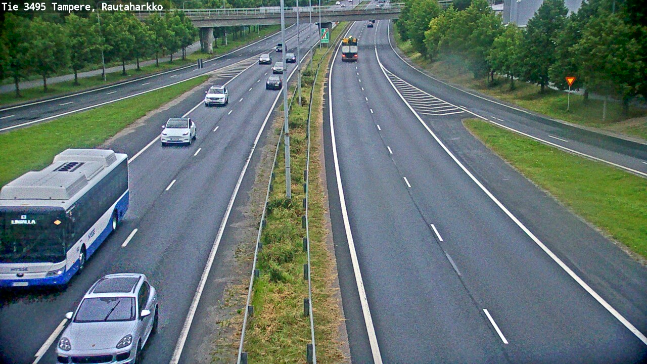 Weather Camera Image Road 3495 Tampere, Rautaharkko, Tampere, Pirkanmaa