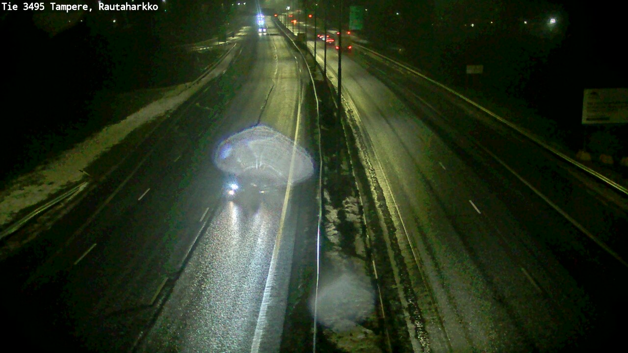 Weather Camera Image Väg 3495 Tammerfors, Rautaharkko, Tampere, Pirkanmaa