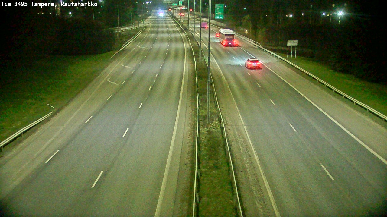 Weather Camera Image Väg 3495 Tammerfors, Rautaharkko, Tampere, Pirkanmaa