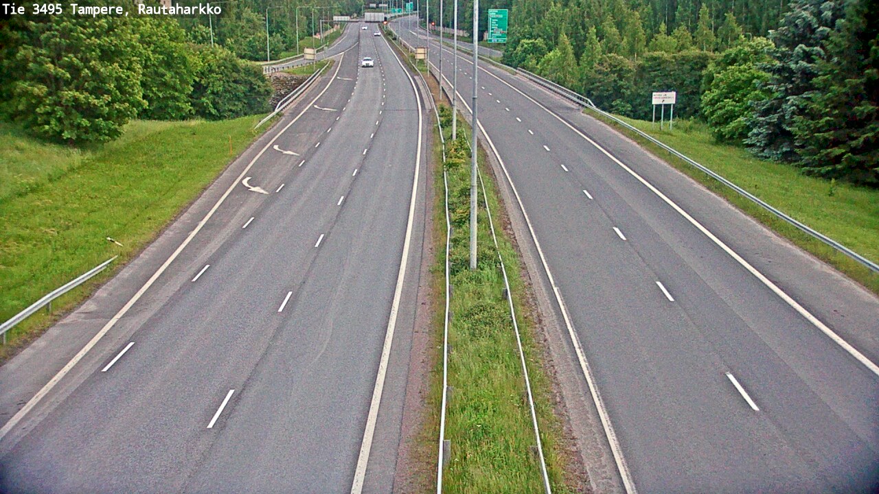 Kelikamerat Kuva Tie 3495 Tampere, Rautaharkko, Tampere, Pirkanmaa