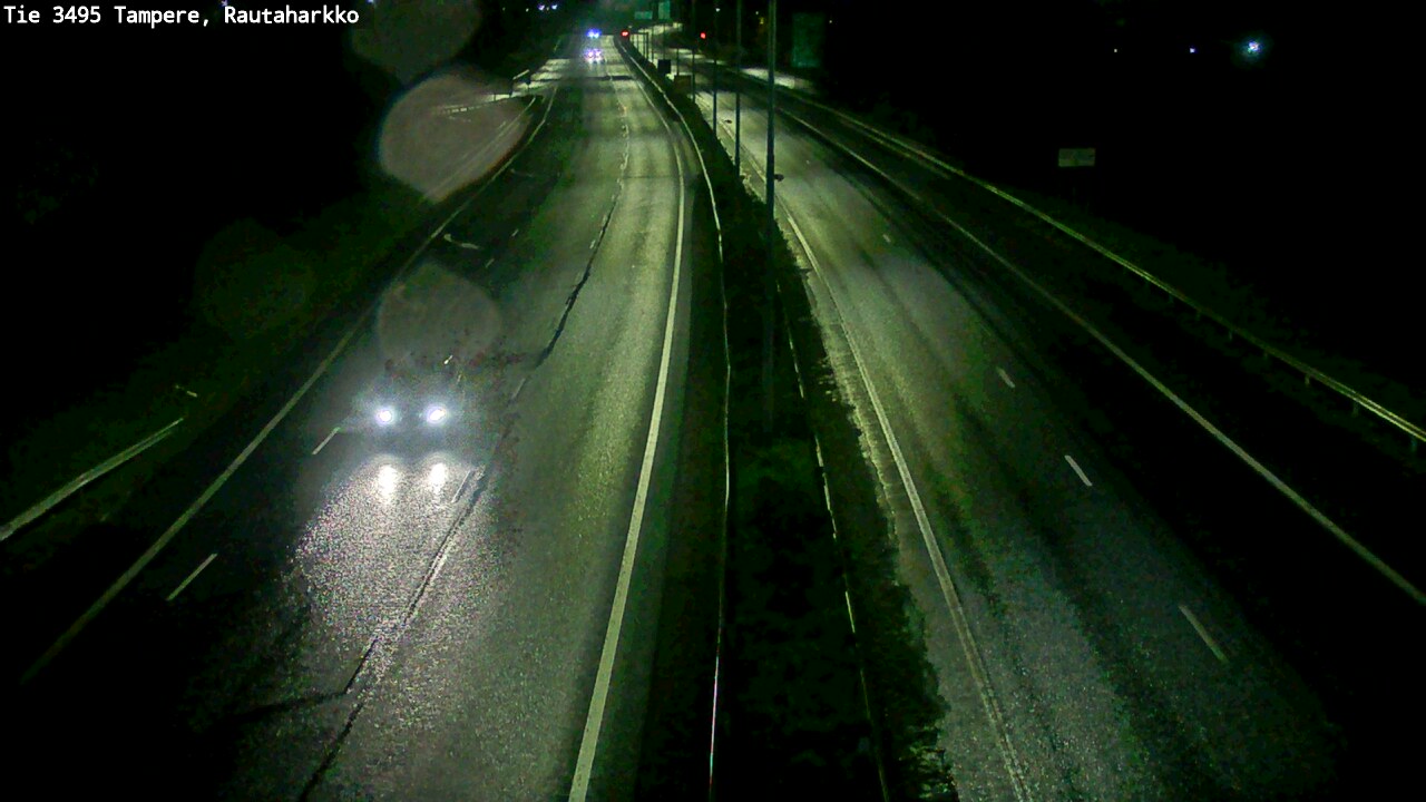 Weather Camera Image Road 3495 Tampere, Rautaharkko, Tampere, Pirkanmaa