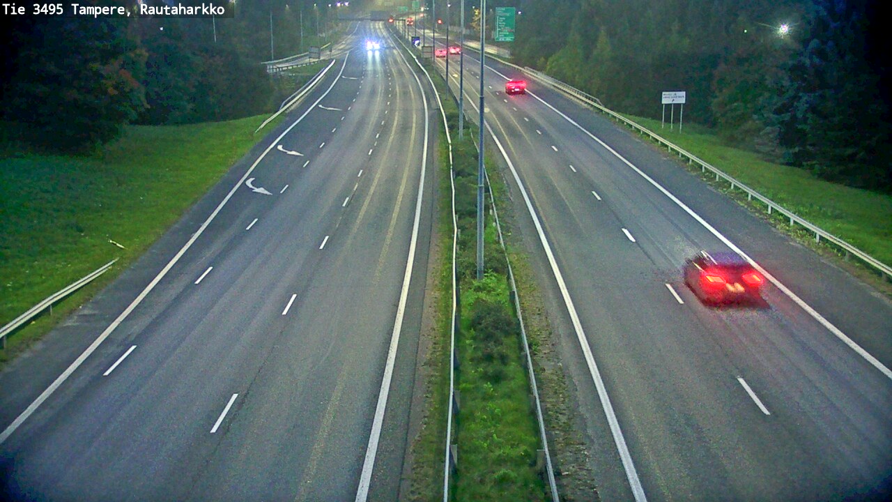 Weather Camera Image Road 3495 Tampere, Rautaharkko, Tampere, Pirkanmaa