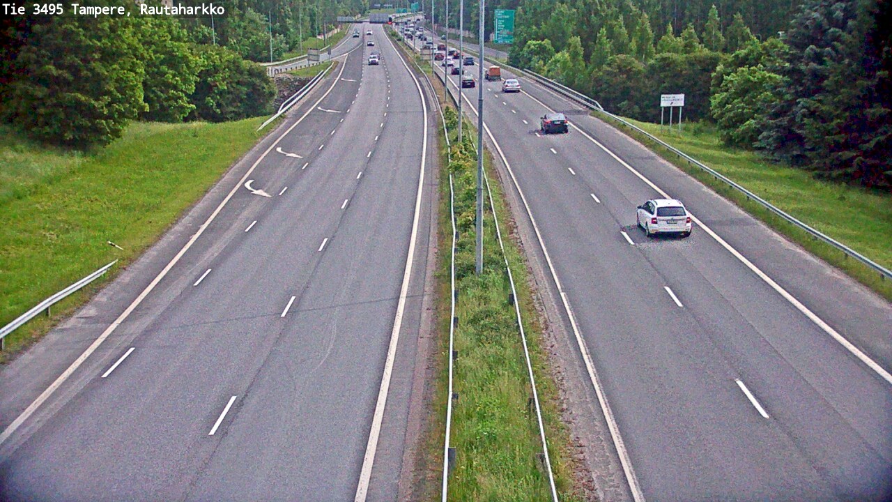 Kelikamerat Kuva Tie 3495 Tampere, Rautaharkko, Tampere, Pirkanmaa
