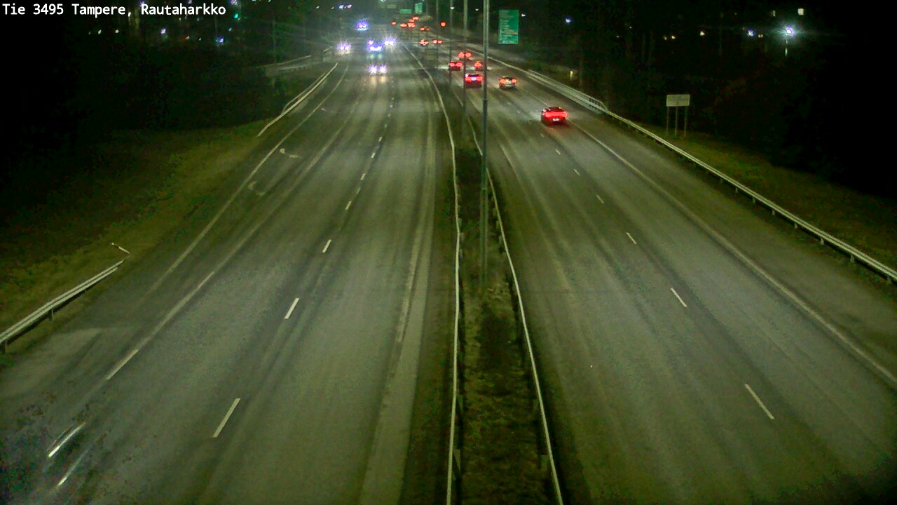 Weather Camera Image Road 3495 Tampere, Rautaharkko, Tampere, Pirkanmaa