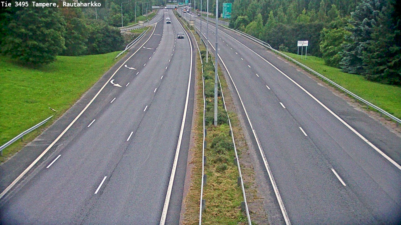 Weather Camera Image Road 3495 Tampere, Rautaharkko, Tampere, Pirkanmaa
