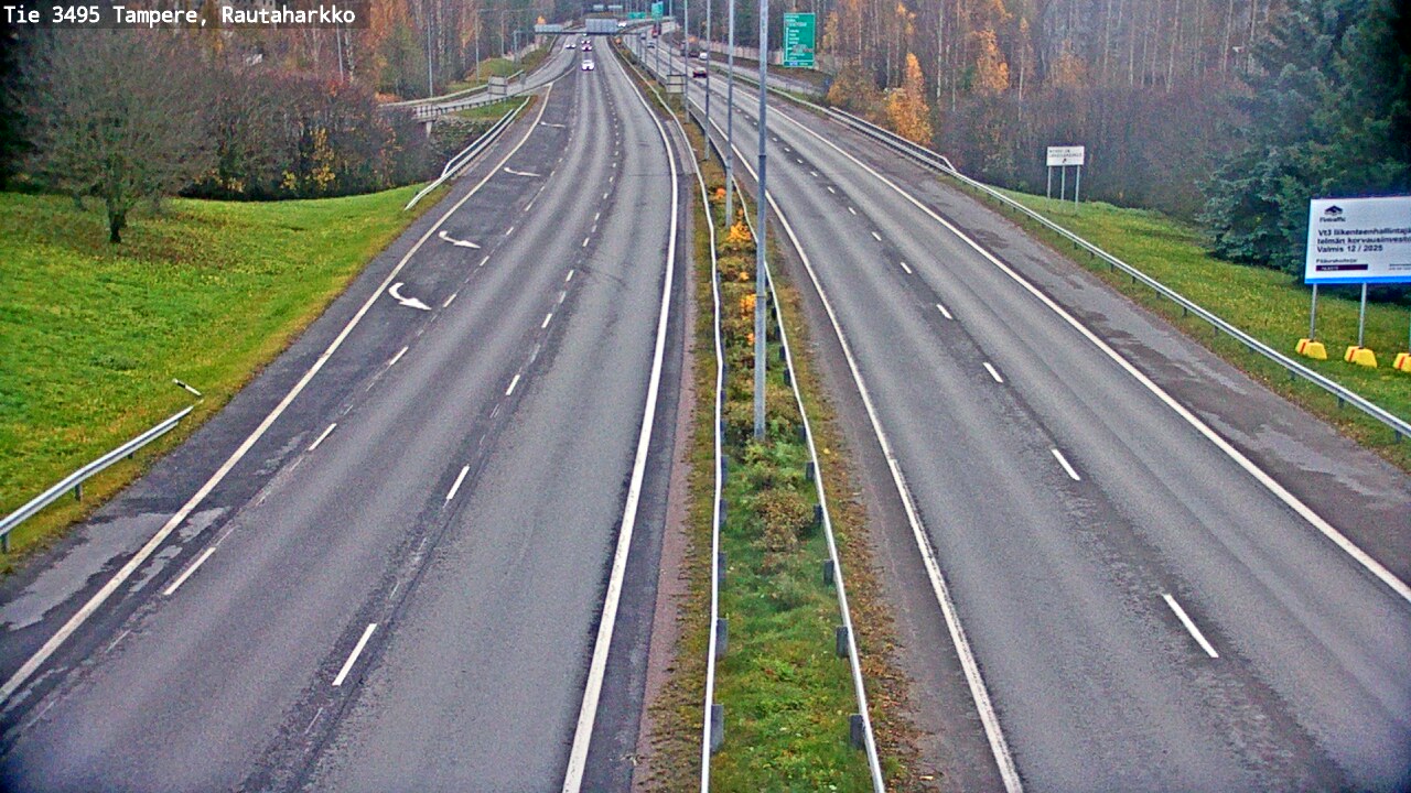 Kelikamerat Kuva Tie 3495 Tampere, Rautaharkko, Tampere, Pirkanmaa