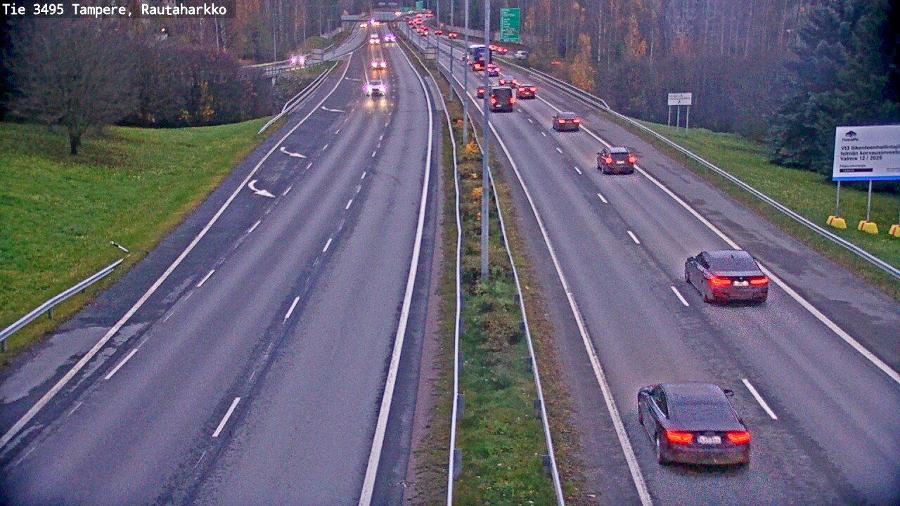 Kelikamerat Kuva Tie 3495 Tampere, Rautaharkko, Tampere, Pirkanmaa