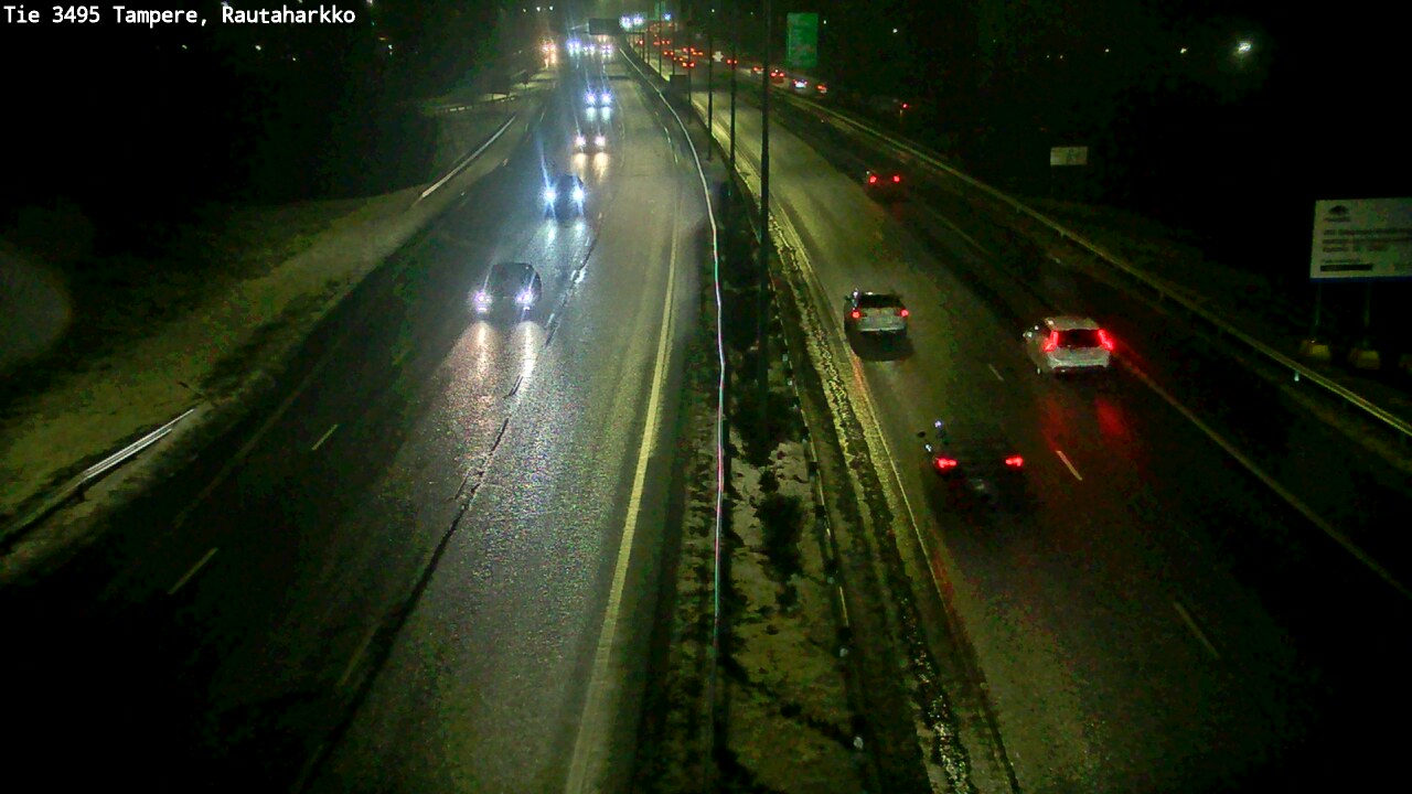 Weather Camera Image Väg 3495 Tammerfors, Rautaharkko, Tampere, Pirkanmaa