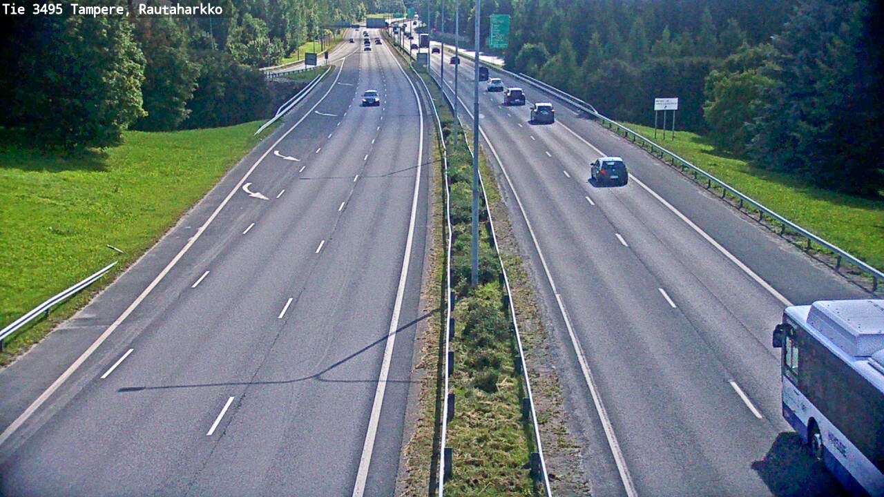 Kelikamerat Kuva Tie 3495 Tampere, Rautaharkko, Tampere, Pirkanmaa