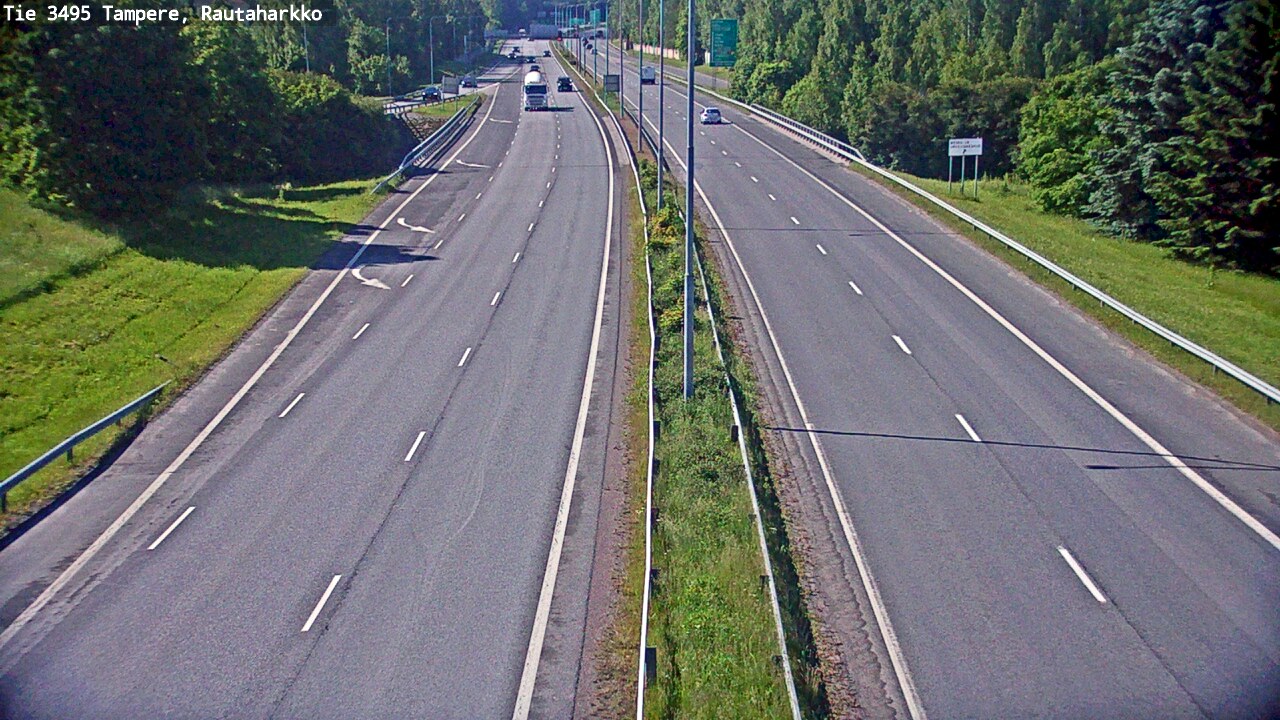 Kelikamerat Kuva Tie 3495 Tampere, Rautaharkko, Tampere, Pirkanmaa