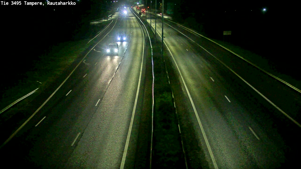 Weather Camera Image Road 3495 Tampere, Rautaharkko, Tampere, Pirkanmaa