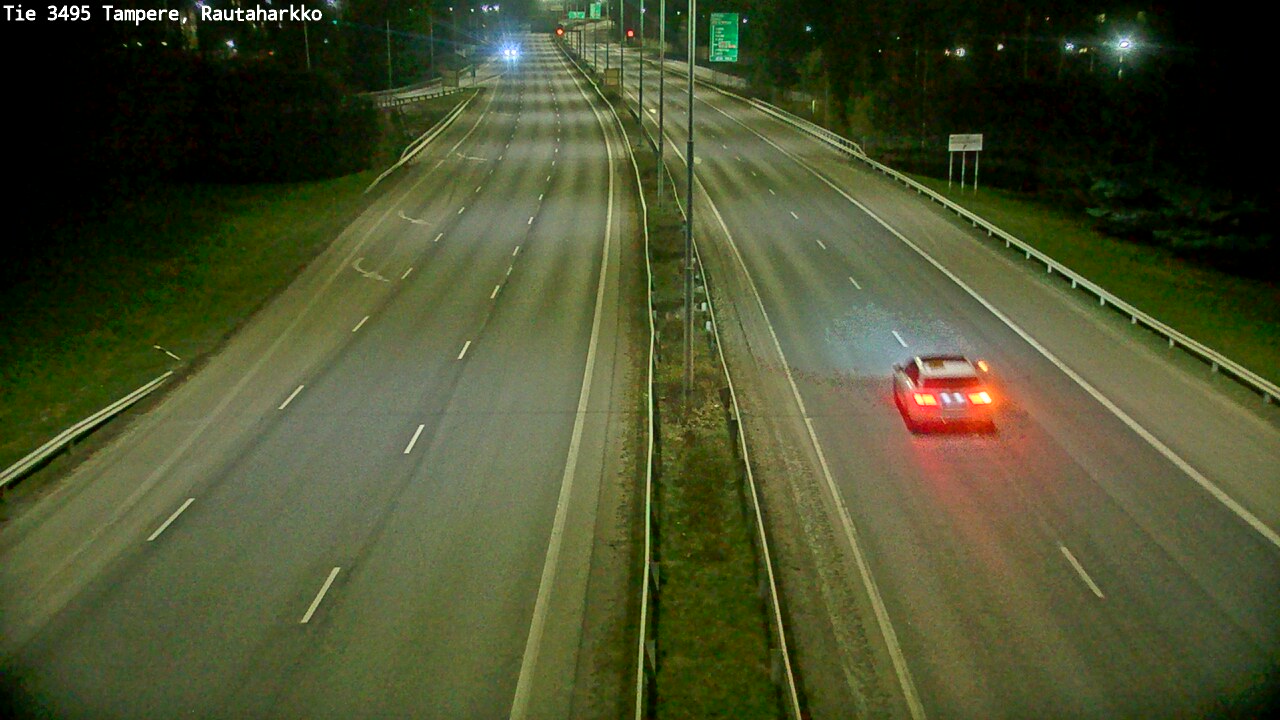 Weather Camera Image Väg 3495 Tammerfors, Rautaharkko, Tampere, Pirkanmaa