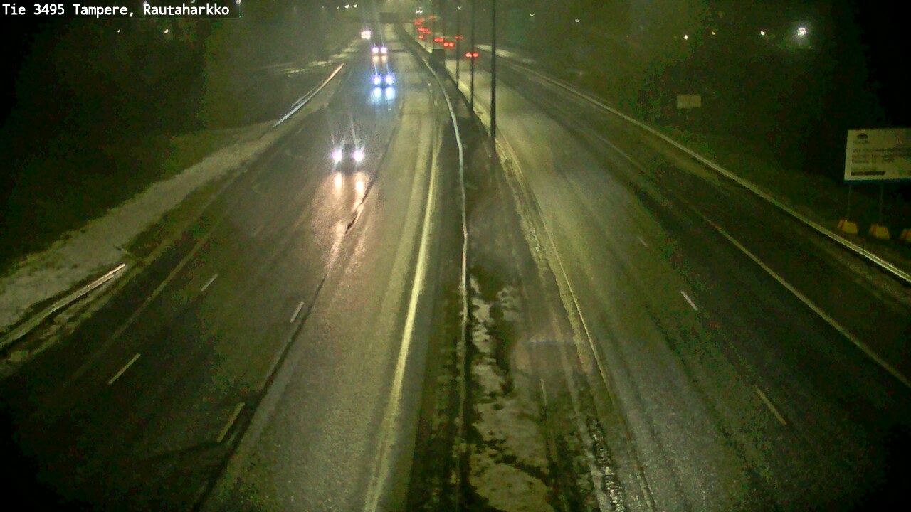 Weather Camera Image Väg 3495 Tammerfors, Rautaharkko, Tampere, Pirkanmaa