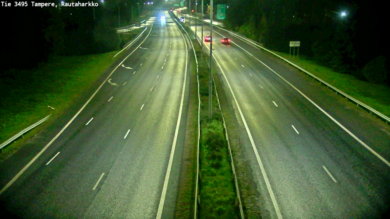 Weather Camera Image Road 3495 Tampere, Rautaharkko, Tampere, Pirkanmaa