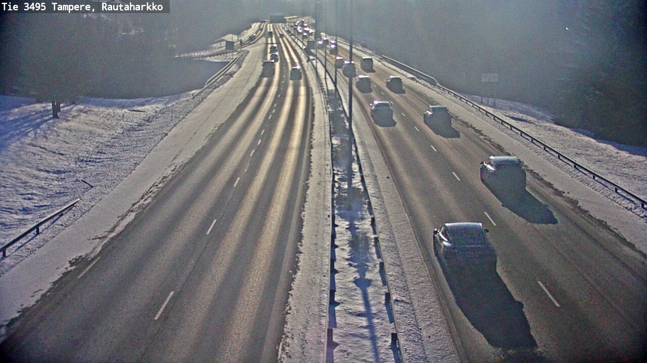 Weather Camera Image Väg 3495 Tammerfors, Rautaharkko, Tampere, Pirkanmaa