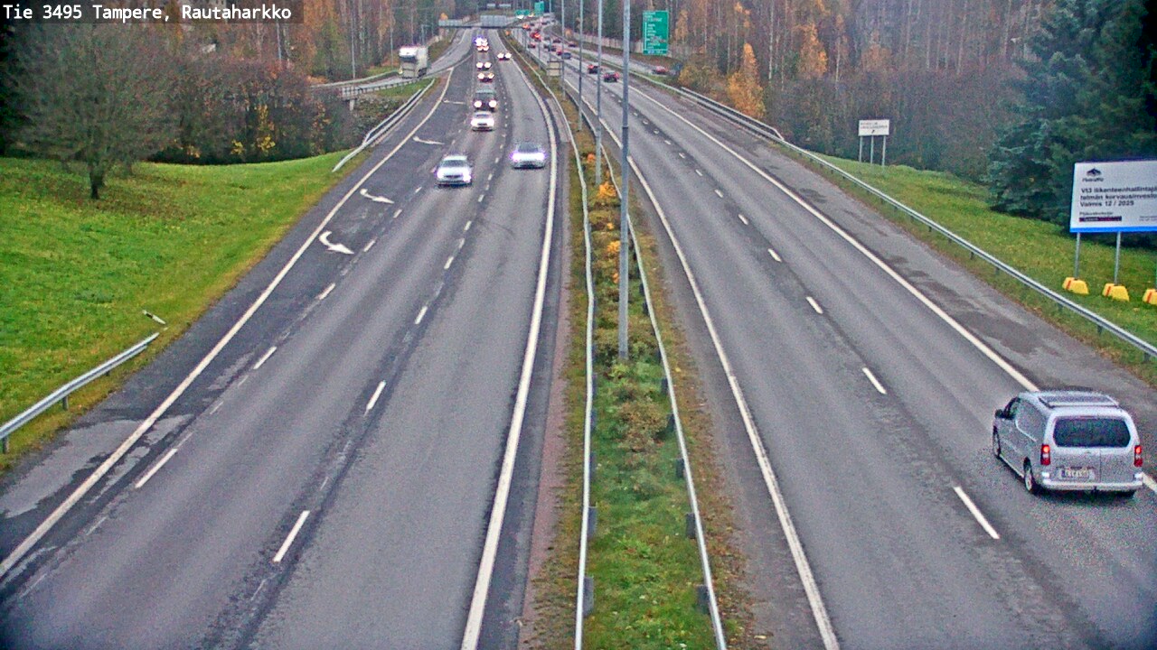 Kelikamerat Kuva Tie 3495 Tampere, Rautaharkko, Tampere, Pirkanmaa