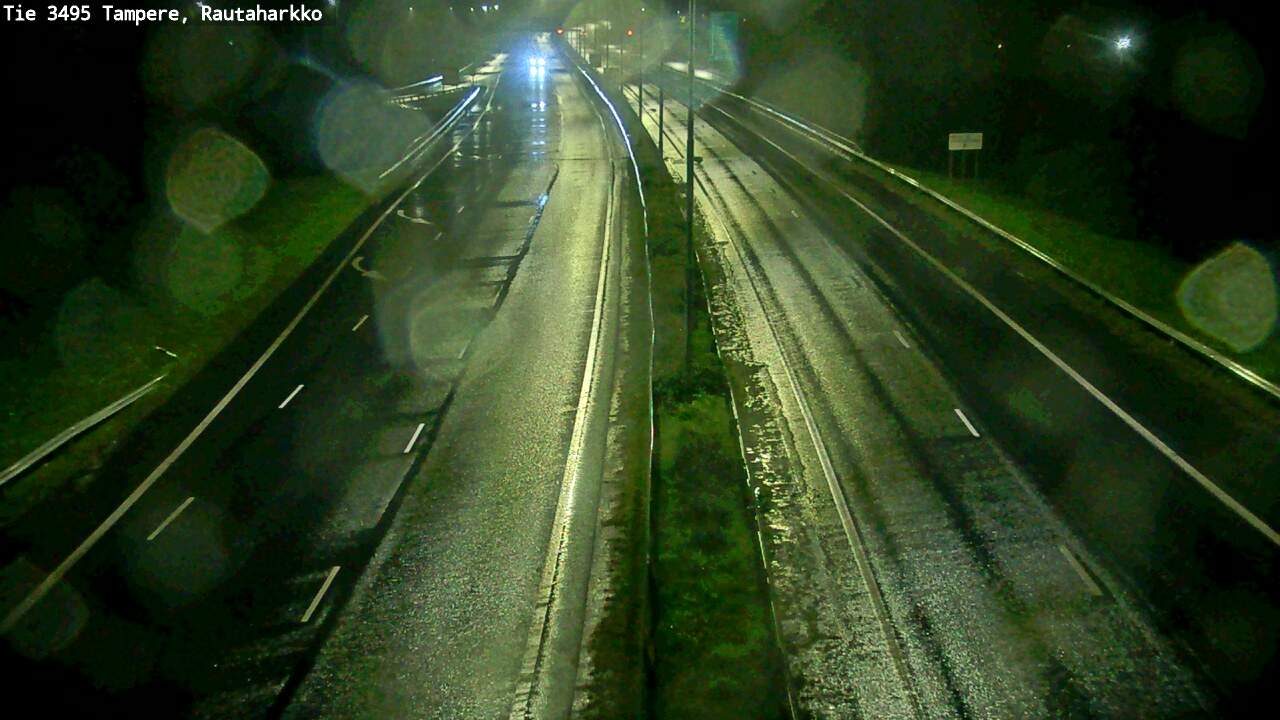 Weather Camera Image Road 3495 Tampere, Rautaharkko, Tampere, Pirkanmaa